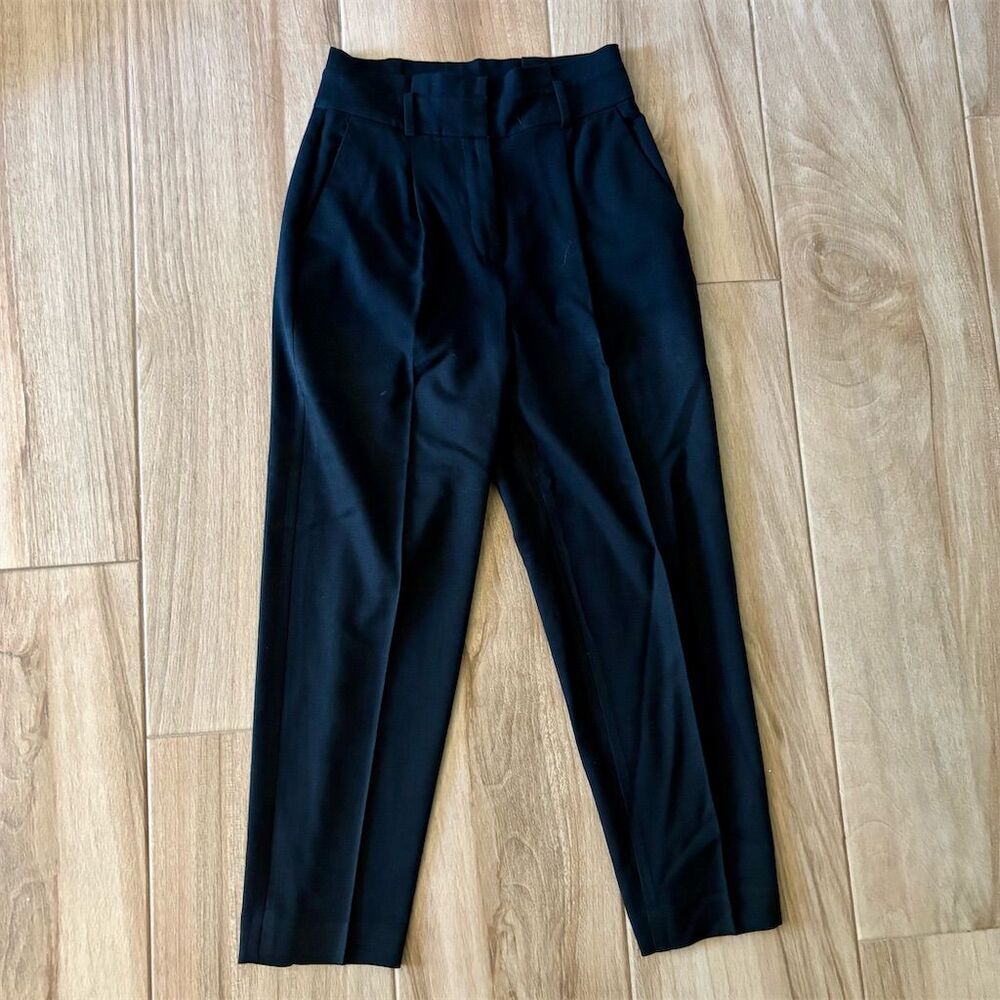 Ann Taylor Women's Black Cropped Dress Pants Size 00 Workwear